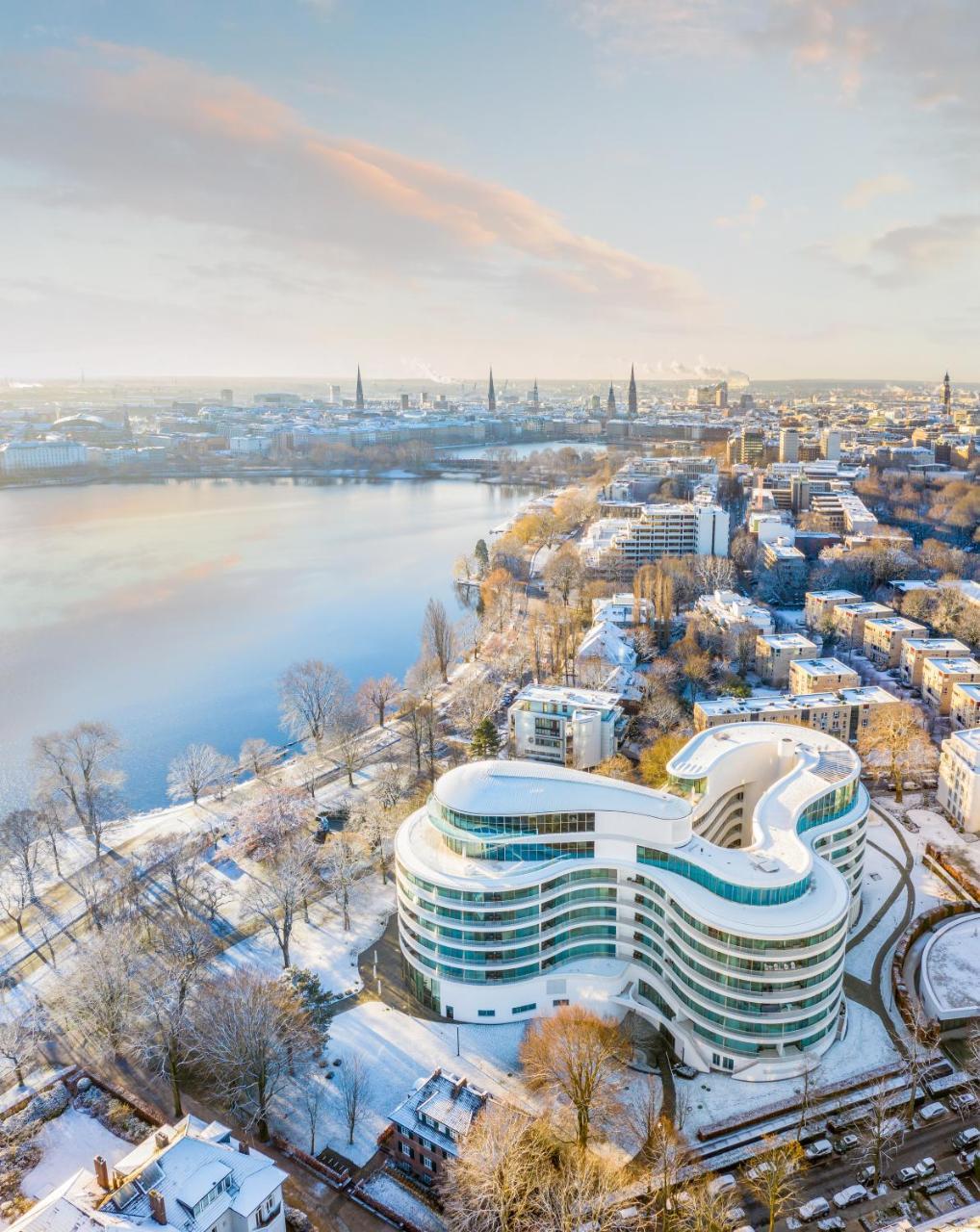 The Fontenay Hamburg Гамбург Экстерьер фото